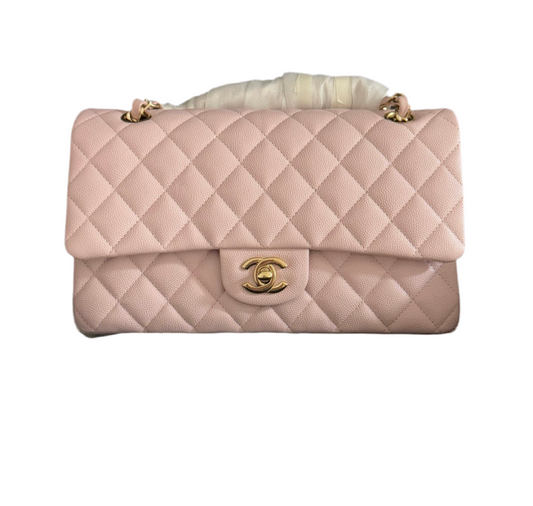 Chanel Medium 21S Double Flap Pink