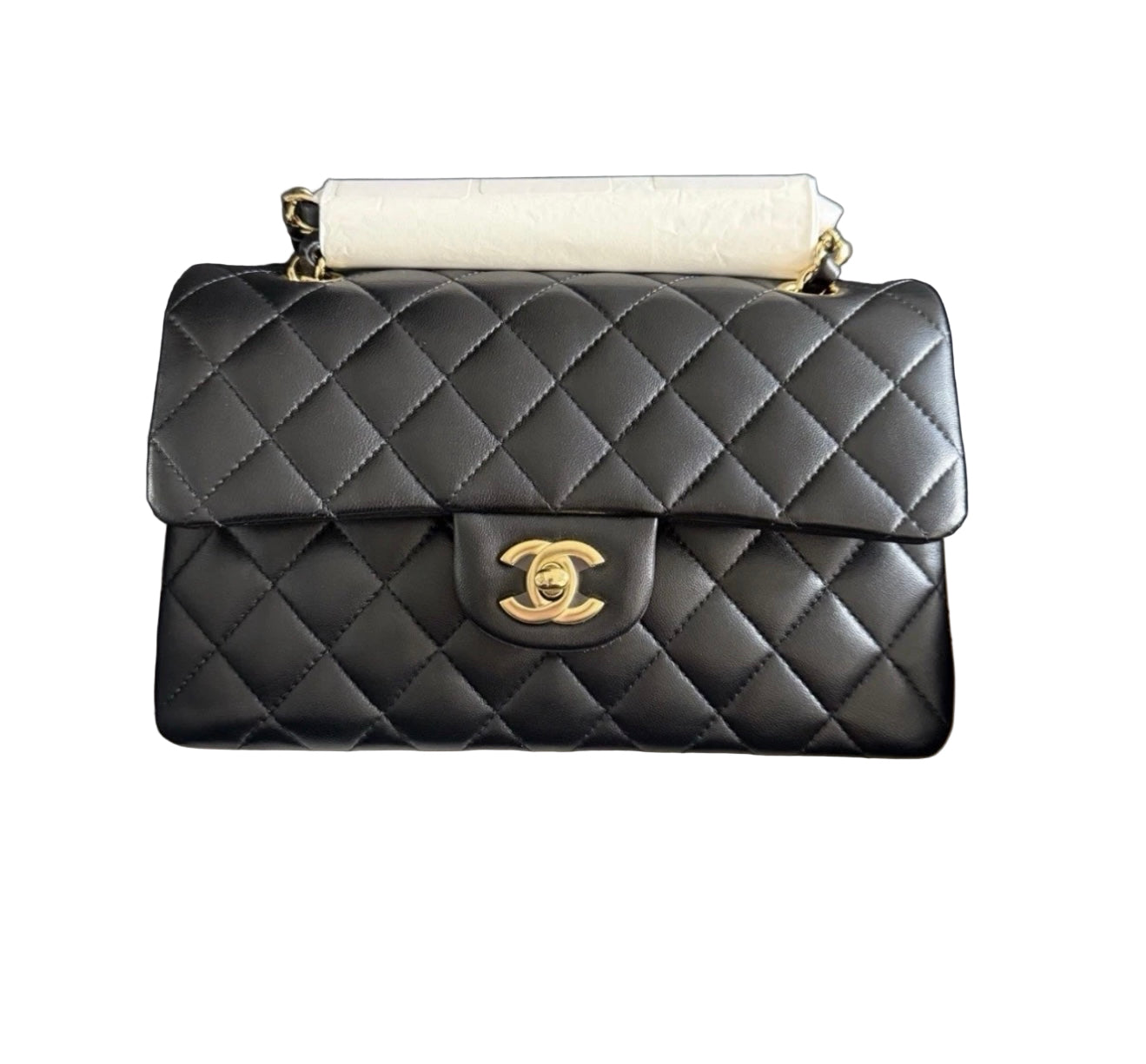 Chanel Small Lambskin Classic Flap Bag
