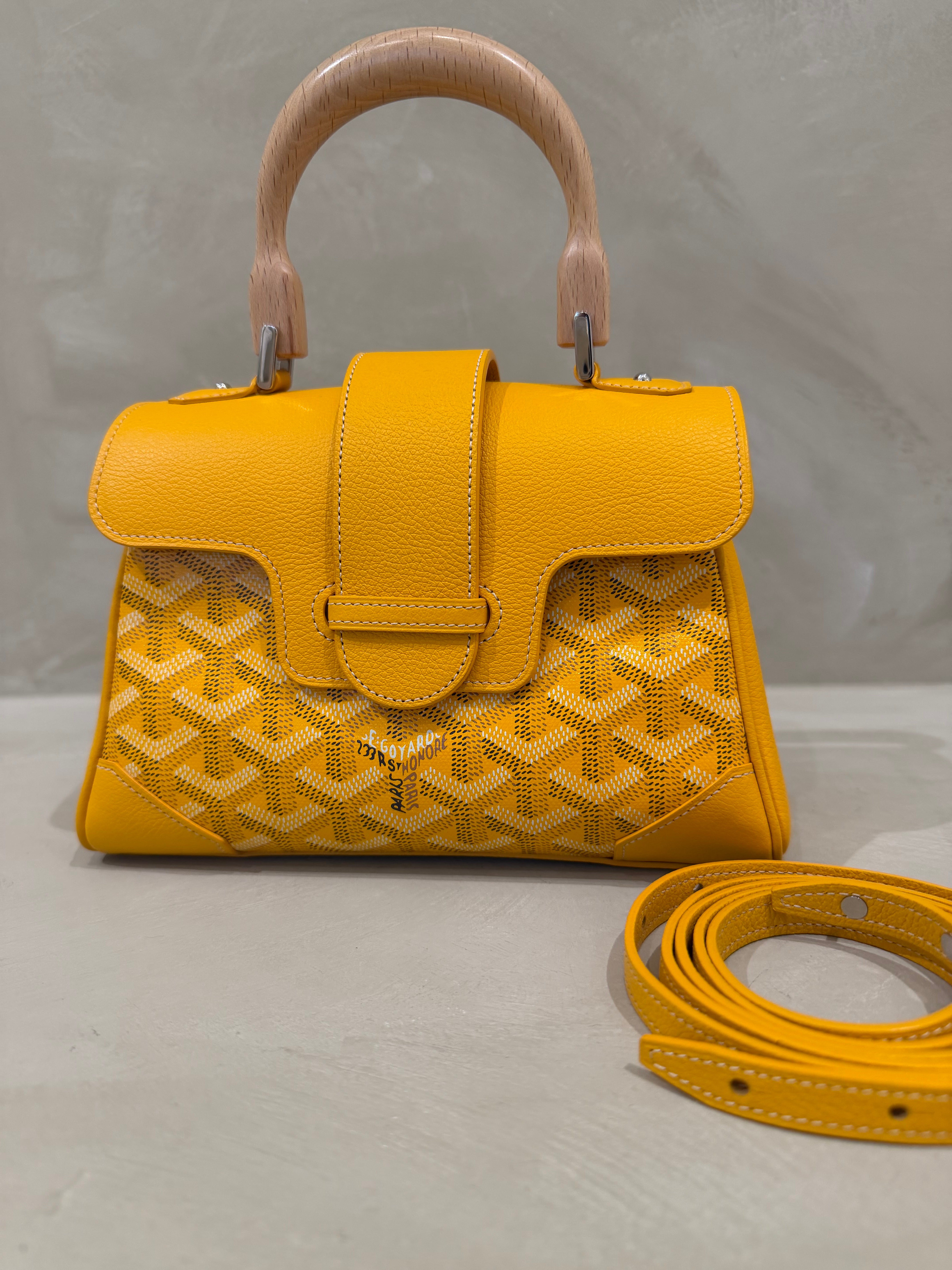Goyard Saigon Souple Mini Yellow