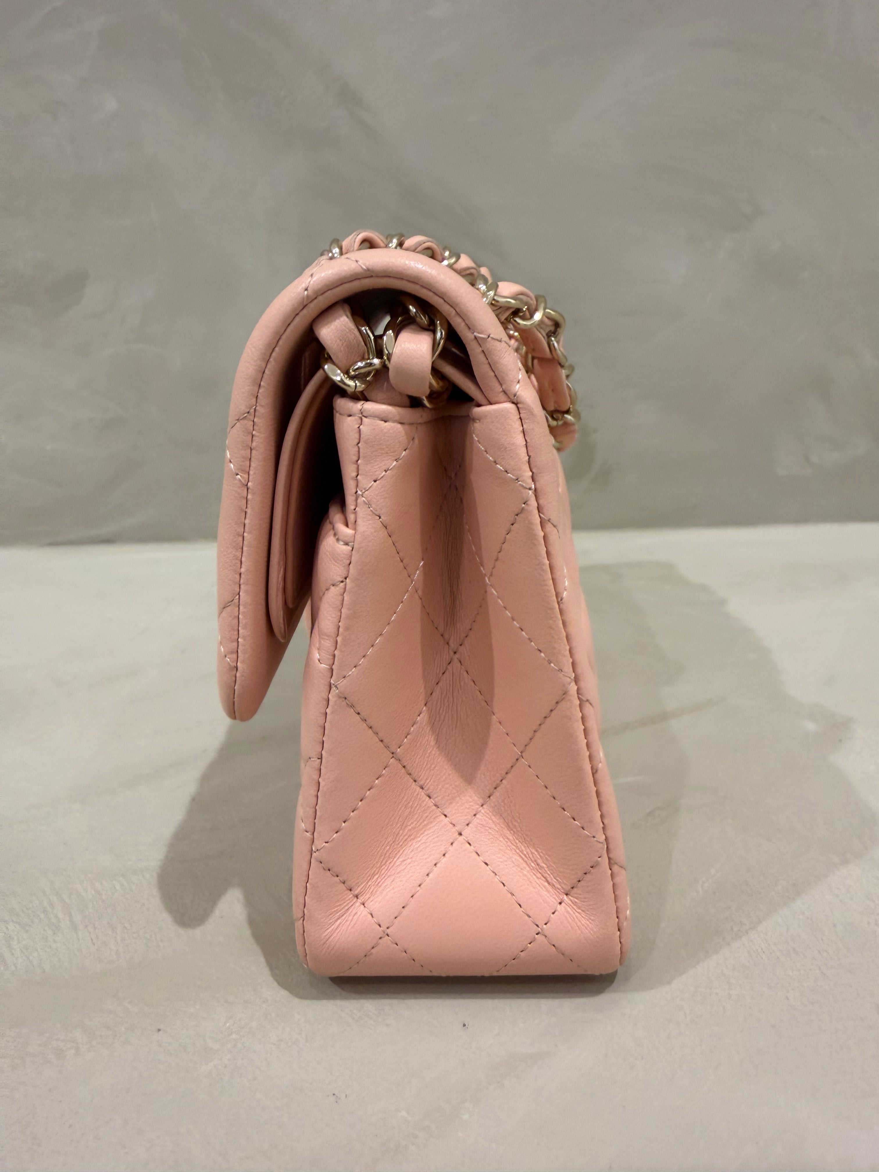 Chanel Classic Flap Peach