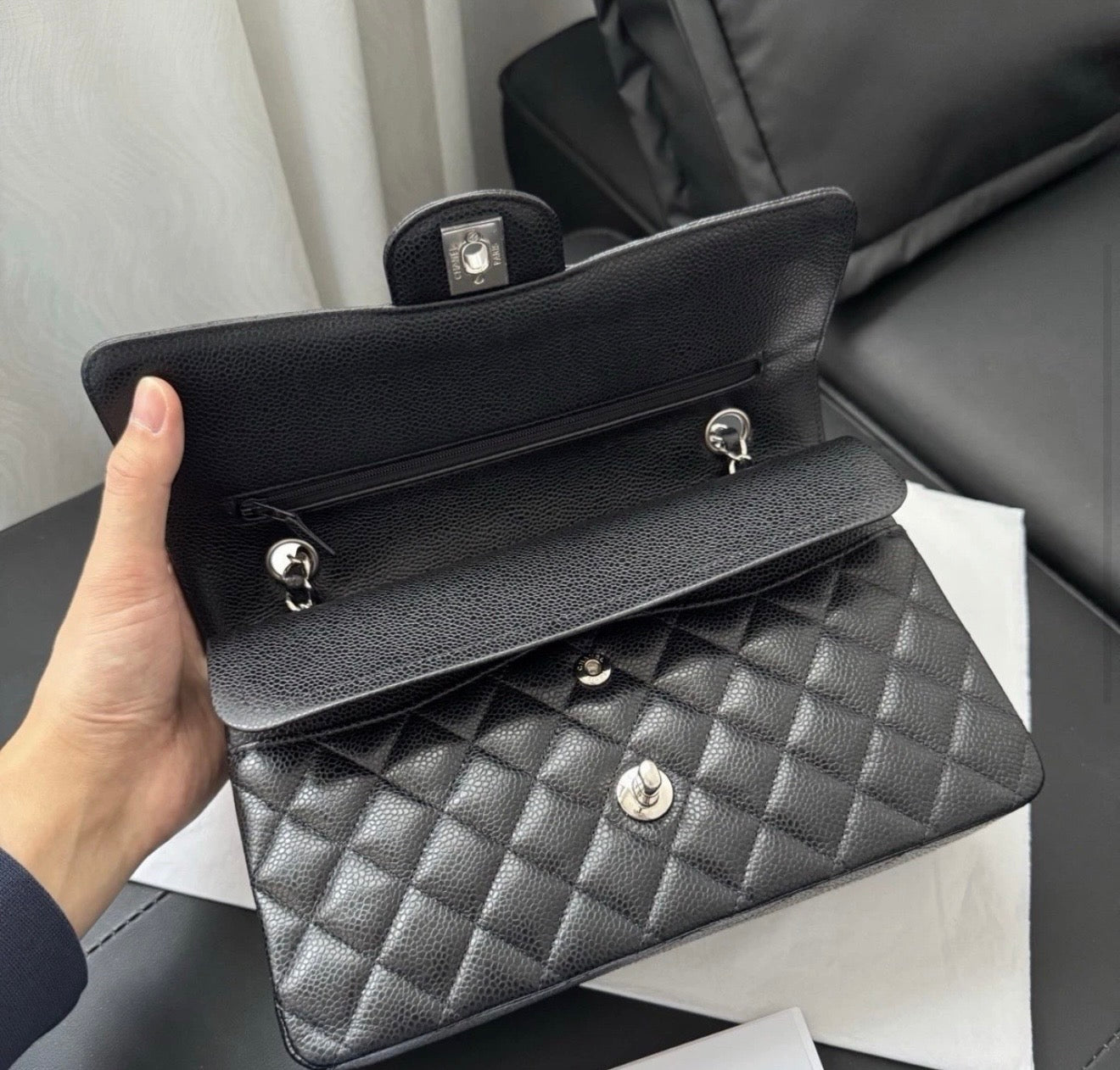 Chanel Medium Classic Flap Caviar
