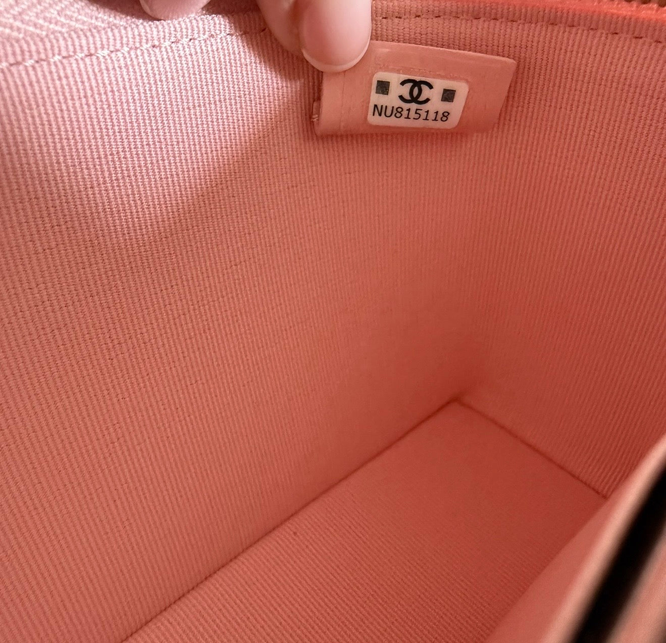 Chanel Long Vanity Bag