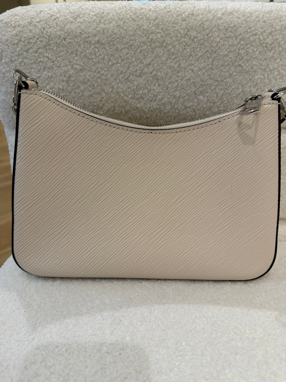 Louis Vuitton Marelle Bag Quartz White Epi Leather | Pre-Loved