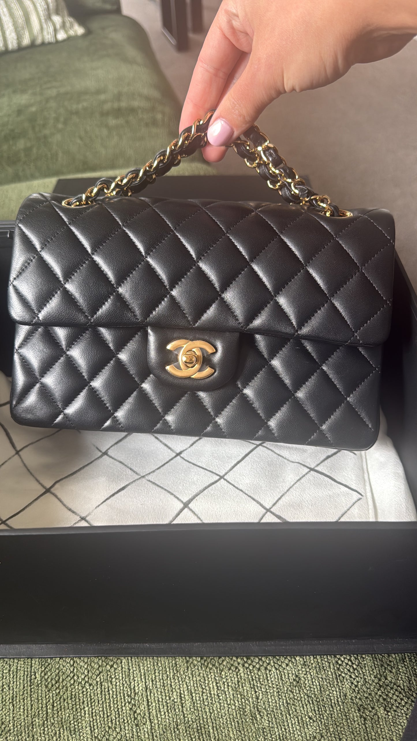 Chanel Small Classic Flap Black