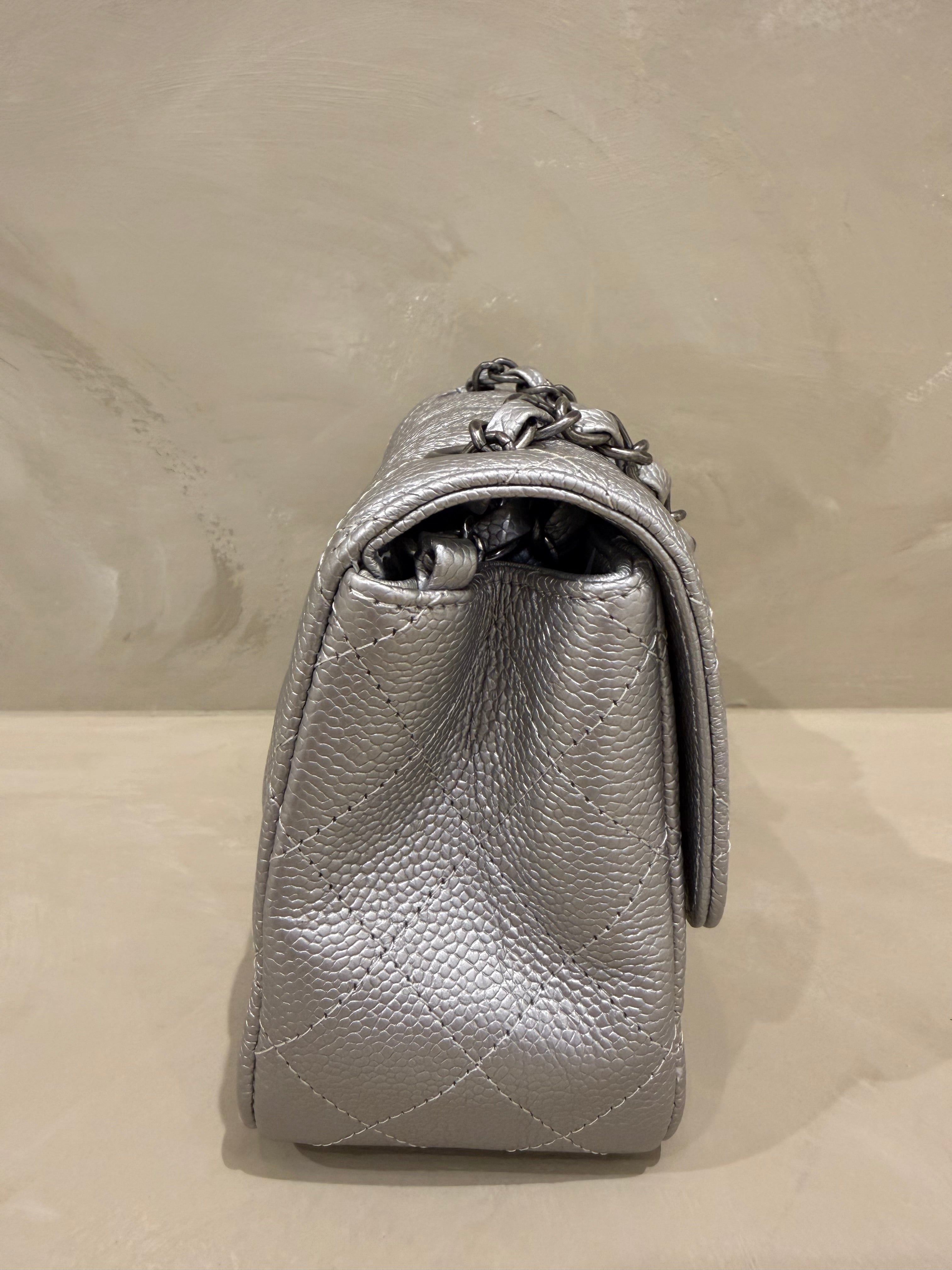 Chanel Mini Square Silver