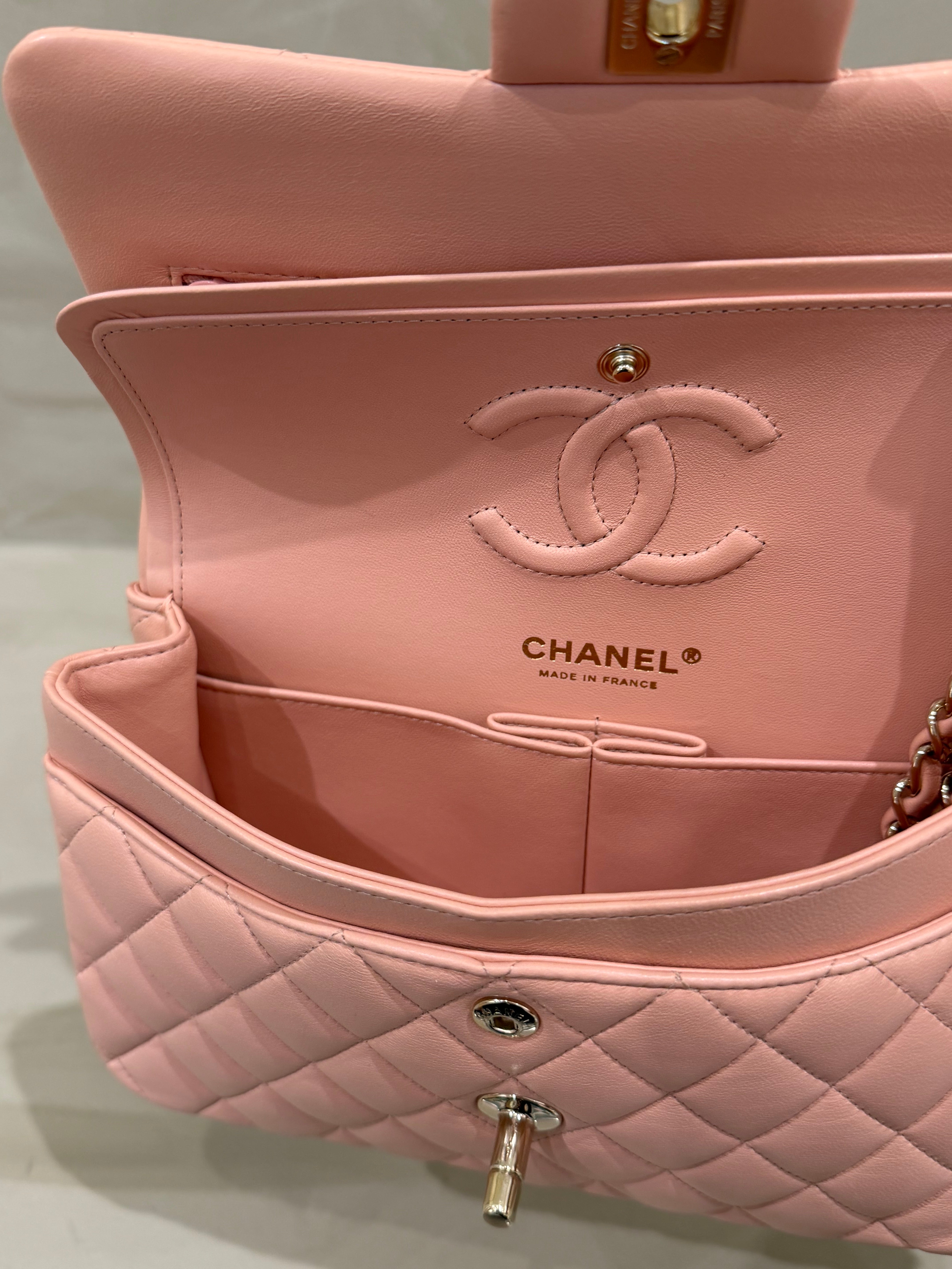 Chanel Classic Flap Peach