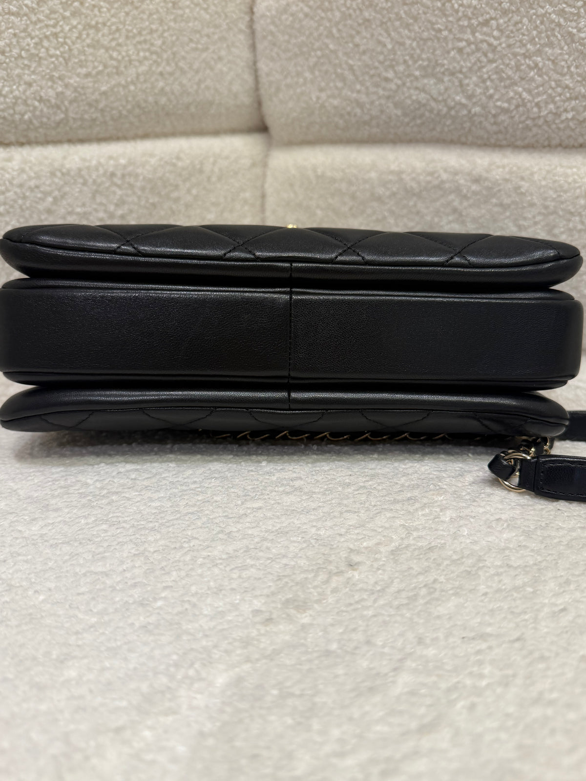 Chanel Trendy | Small | Black Lambskin | Gold Hardware | Excellent