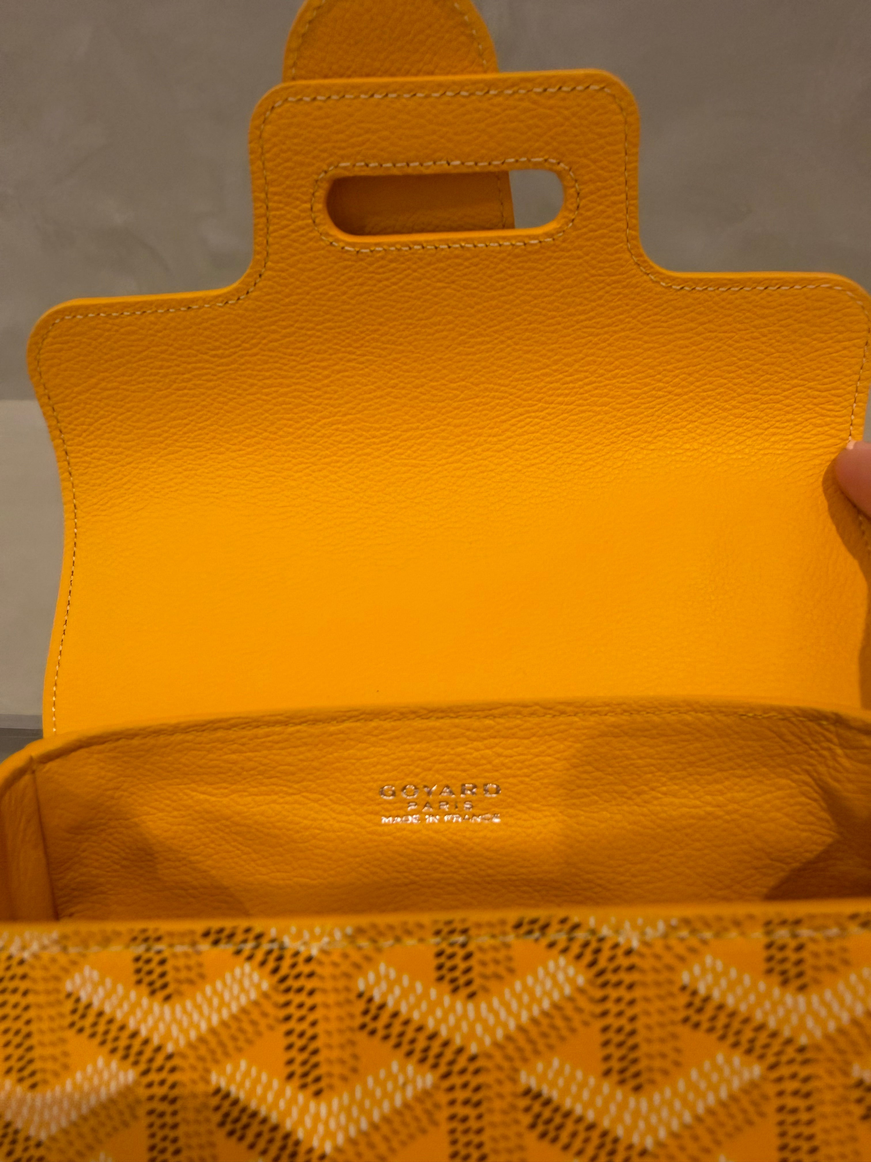Goyard Saigon Souple Mini Yellow