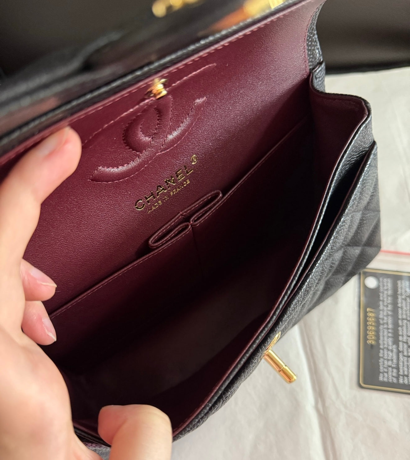 Chanel Double Classic Flap Small