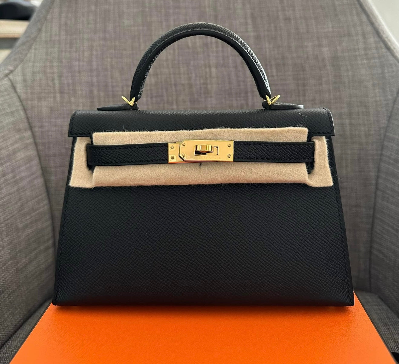 Hermes Mini Kelly Black
