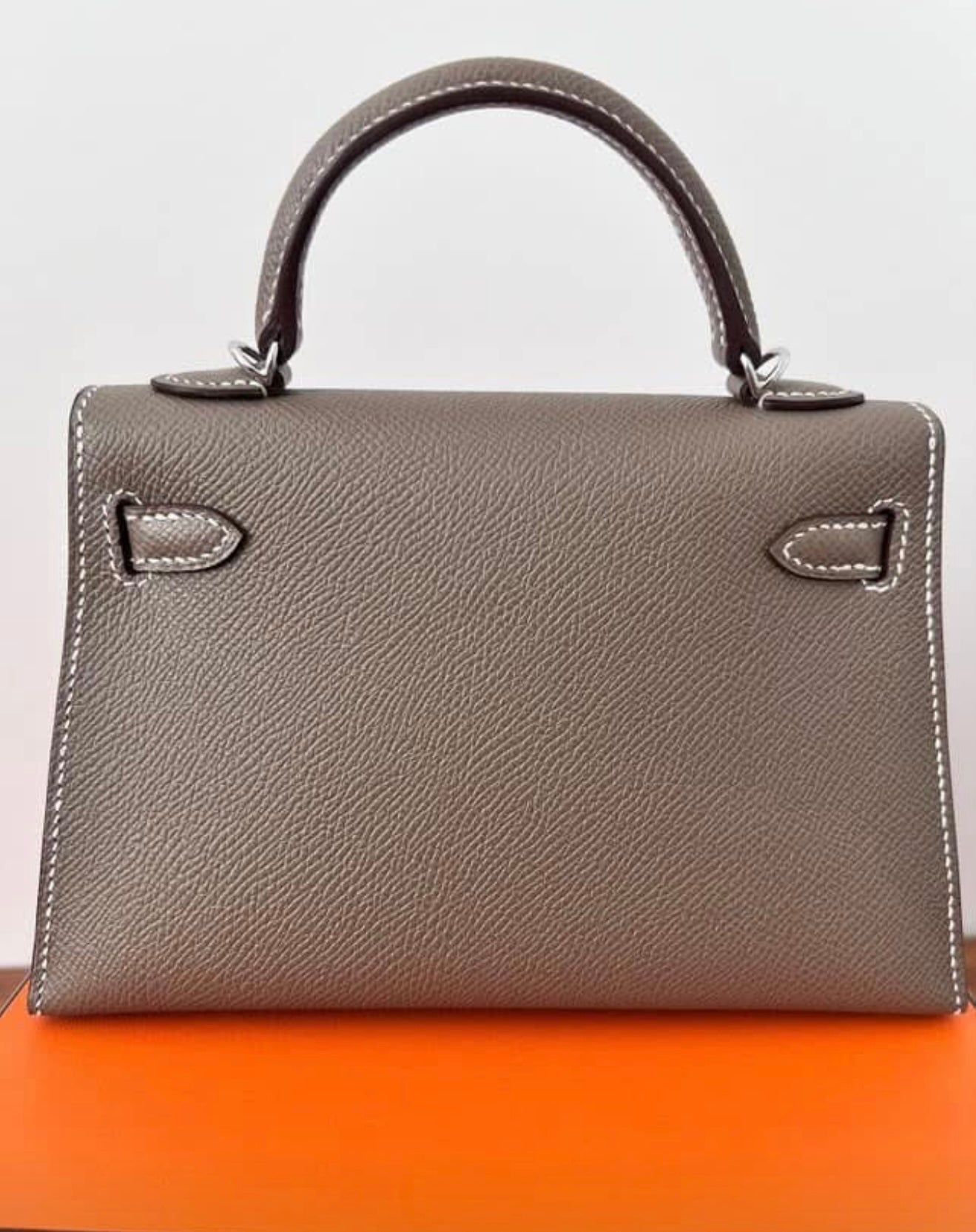 Hermes Mini Kelly Etoupe