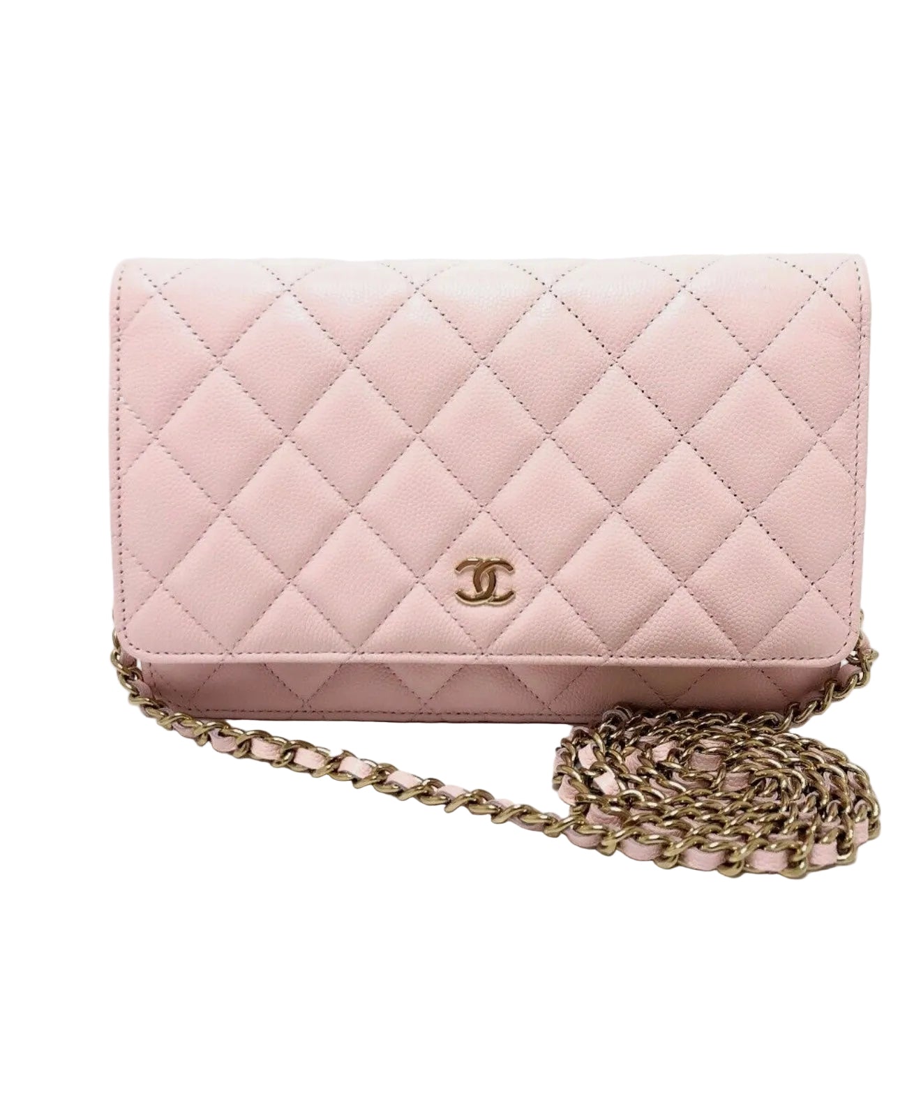 Chanel WOC Pink Caviar Bag