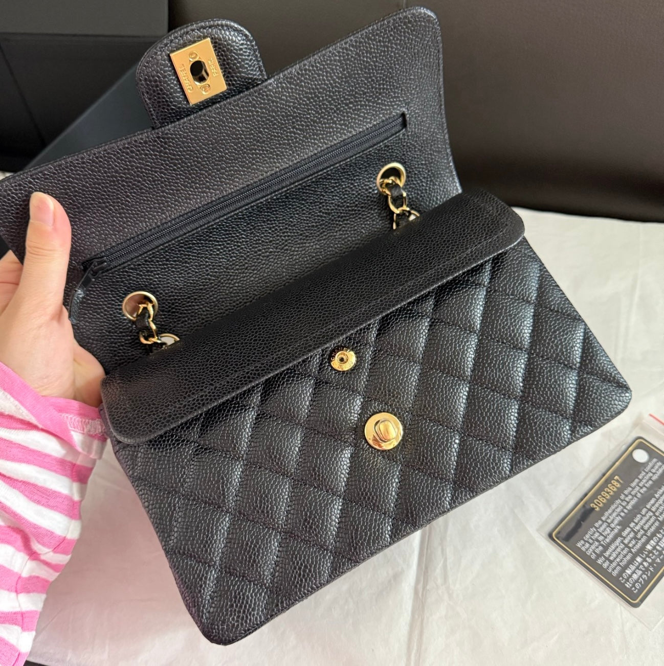 Chanel Double Classic Flap Small