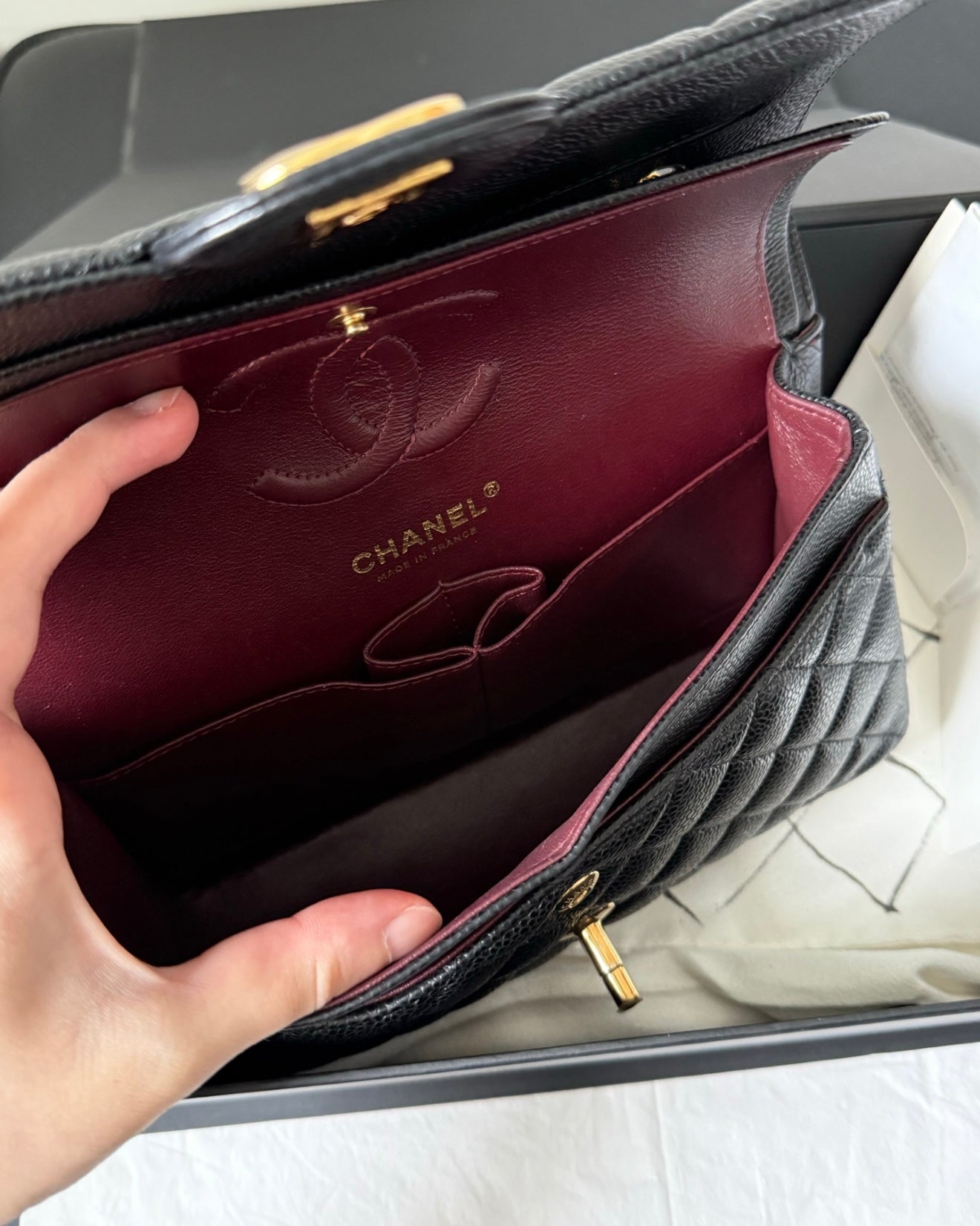 Chanel Double Classic Flap Small