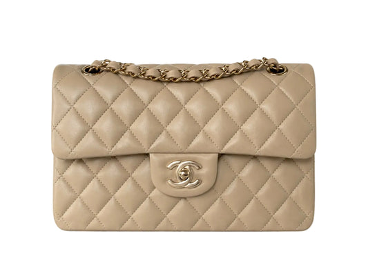Chanel Small Classic Flap Beige