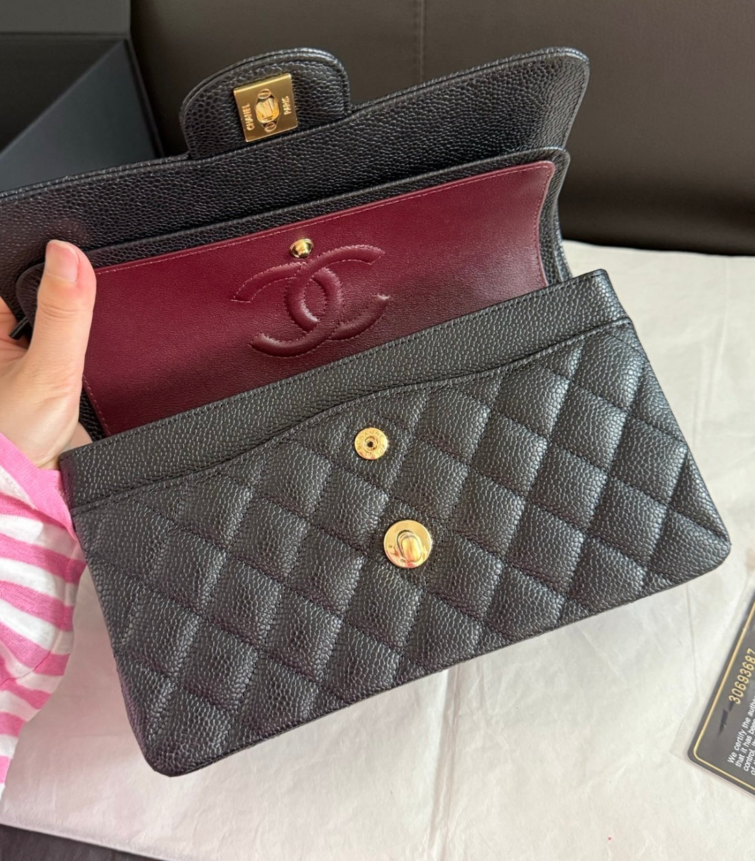 Chanel Double Classic Flap Small