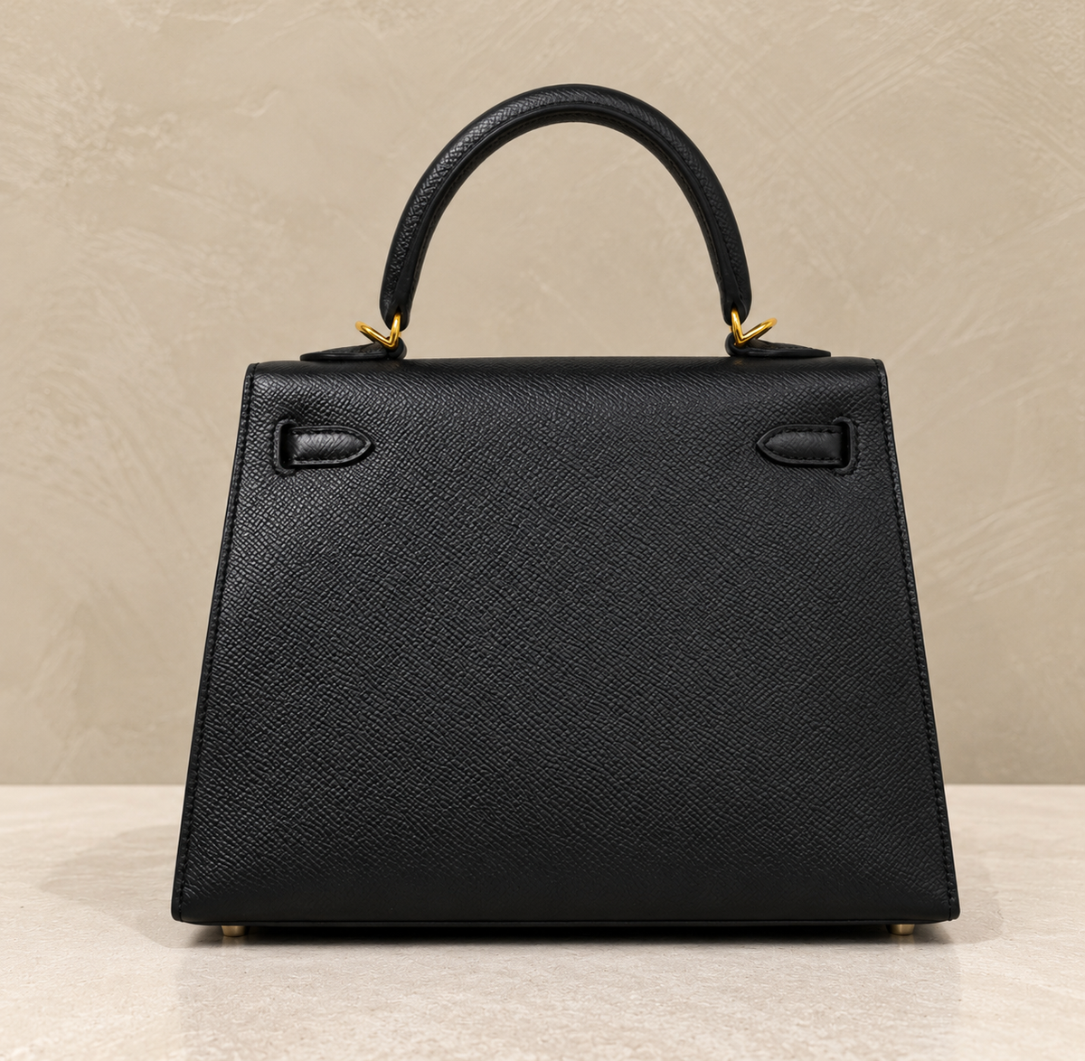 Hermes Kelly Sellier 25 Epsom Gold Hardware