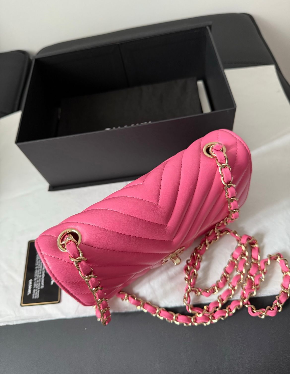Chanel Mini Chevron Bag