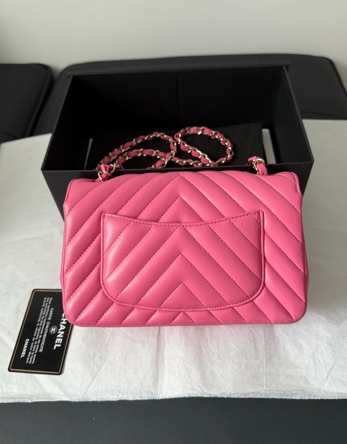 Chanel Mini Chevron Bag