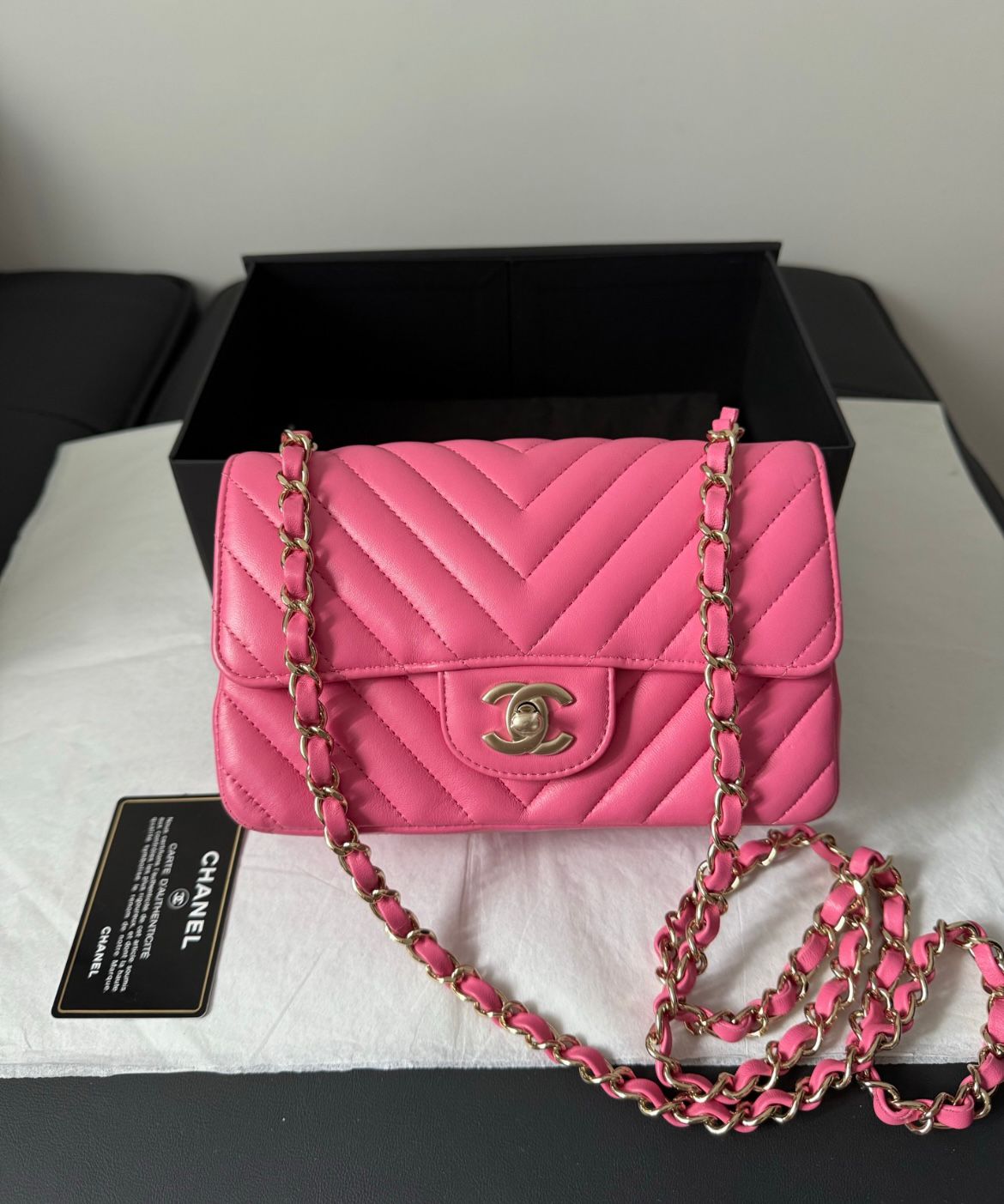 Chanel Mini Chevron Bag