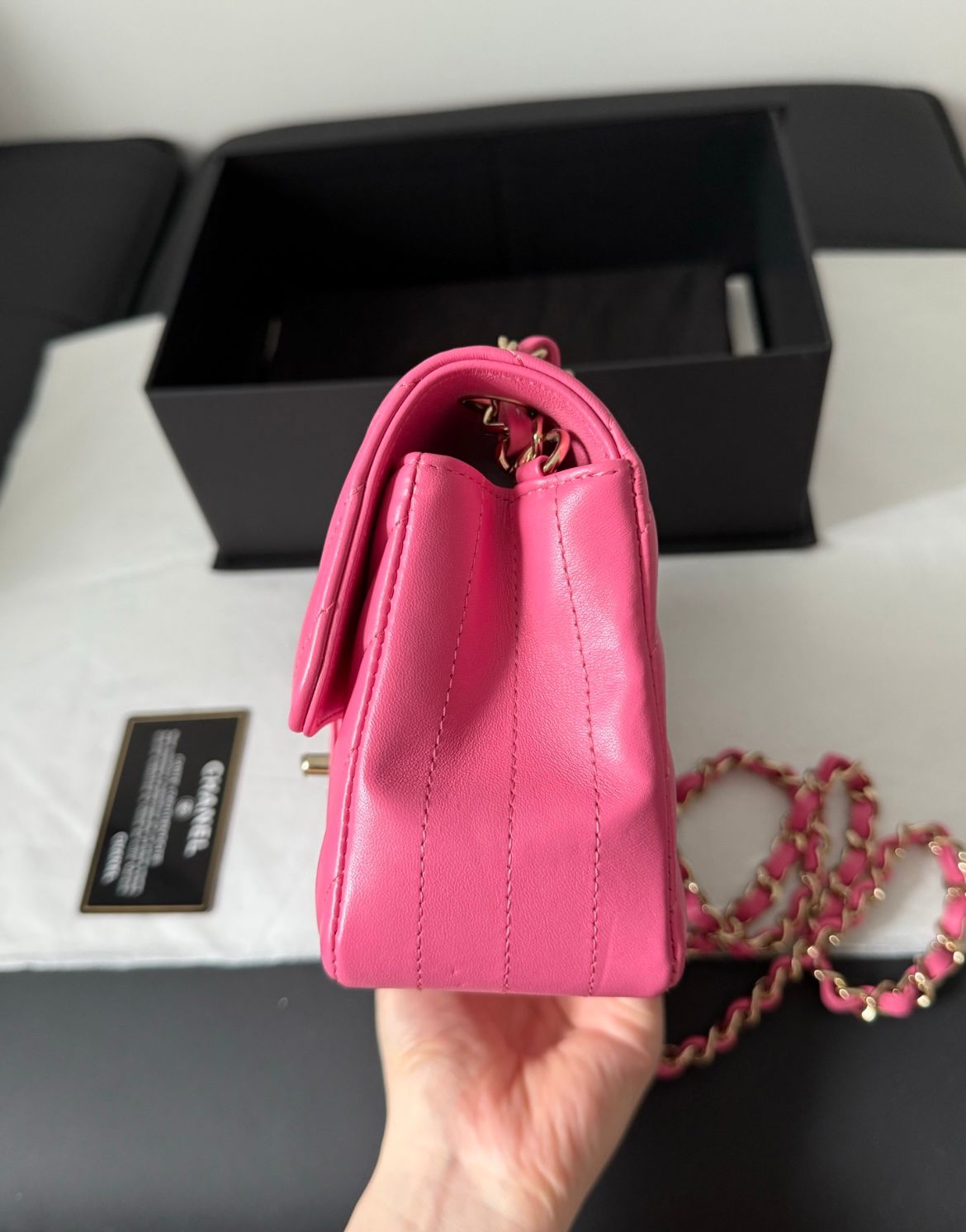 Chanel Mini Chevron Bag