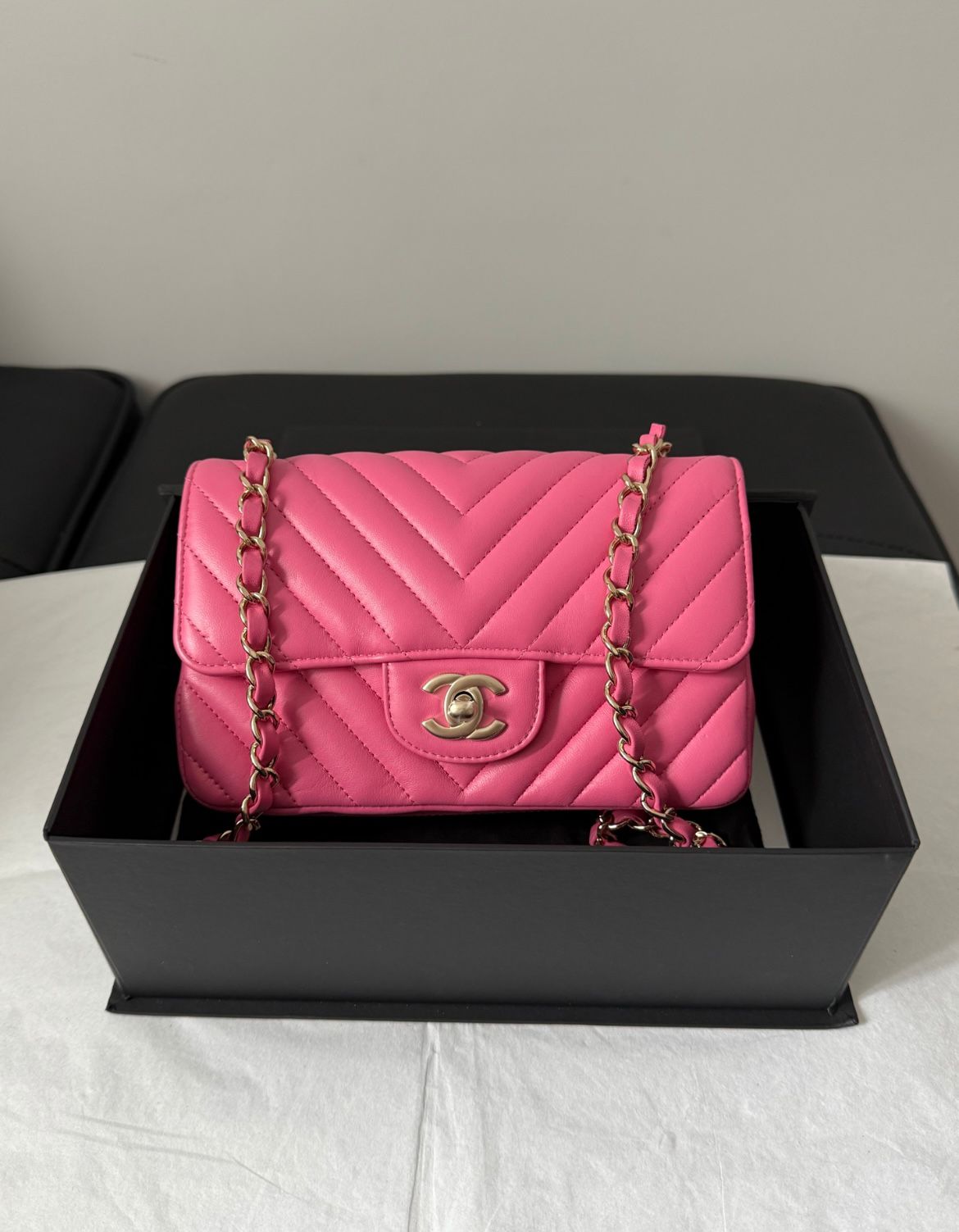 Chanel Mini Chevron Bag