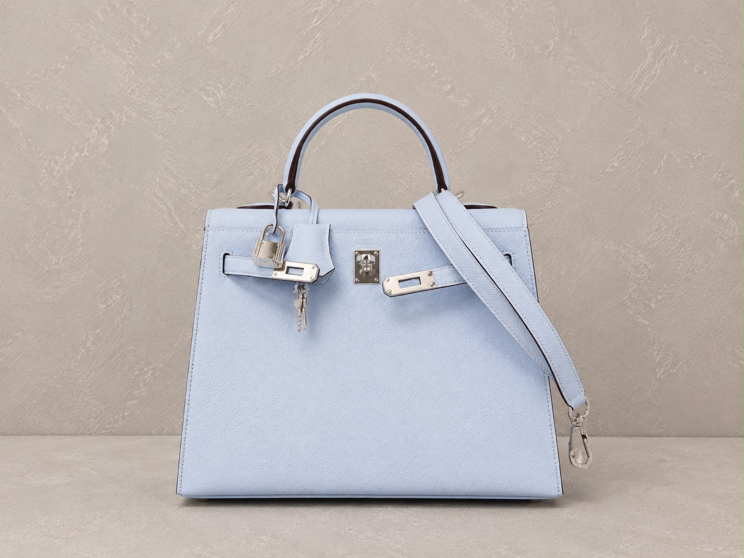 Hermes Kelly 25 Bleu Brume