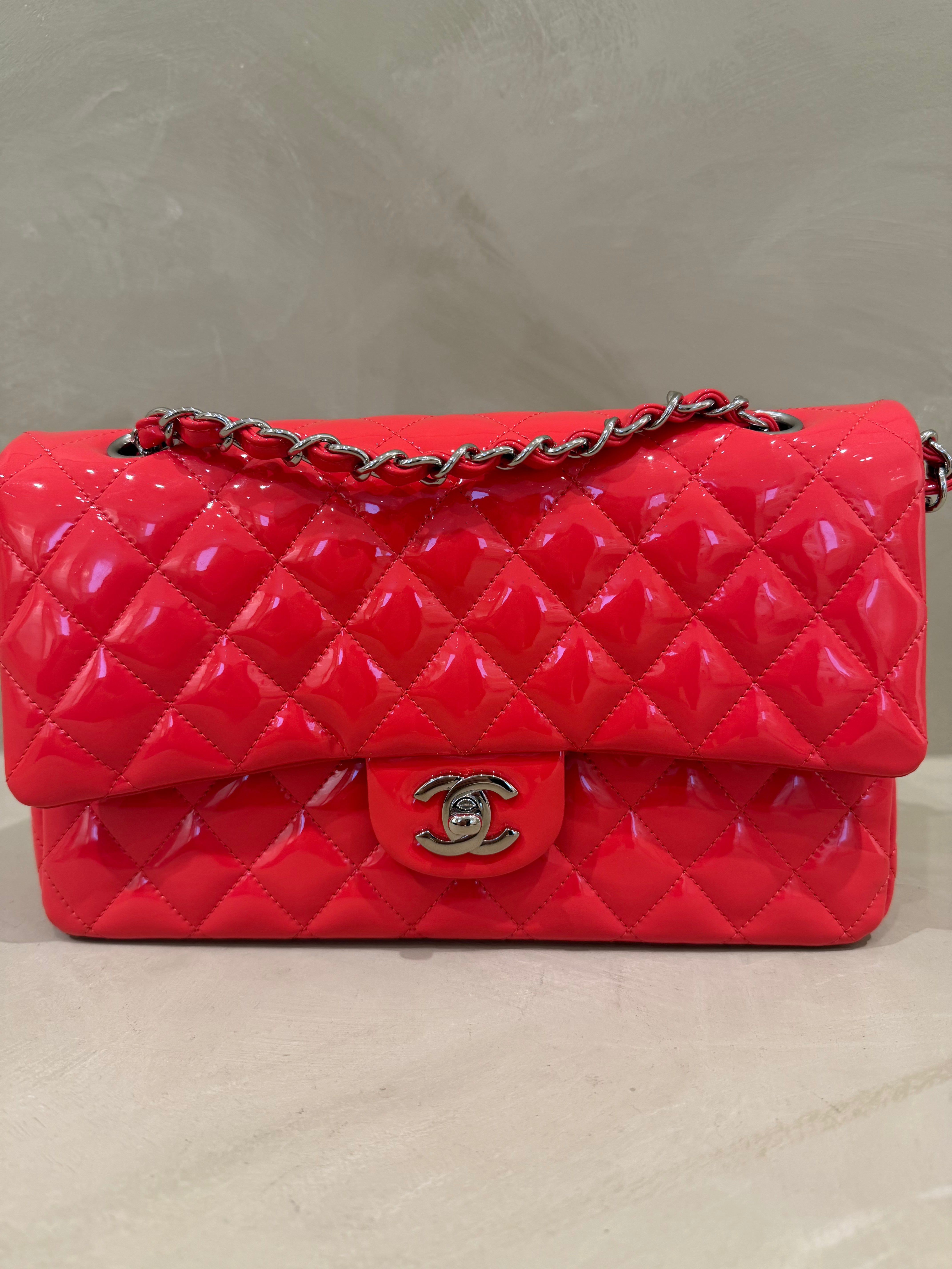 Chanel Medium Patent Classic Flap Bag
