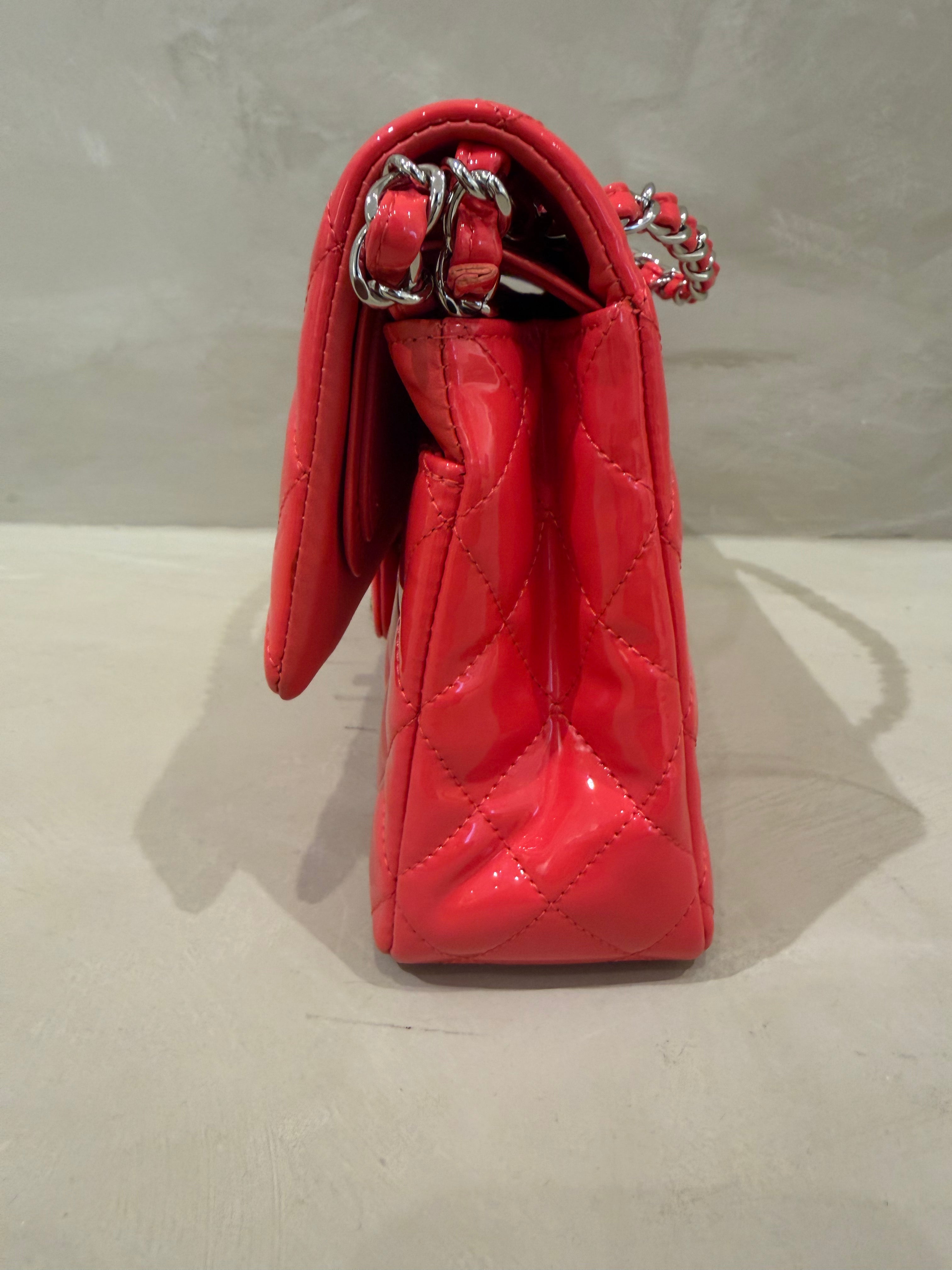 Chanel Medium Patent Classic Flap Bag