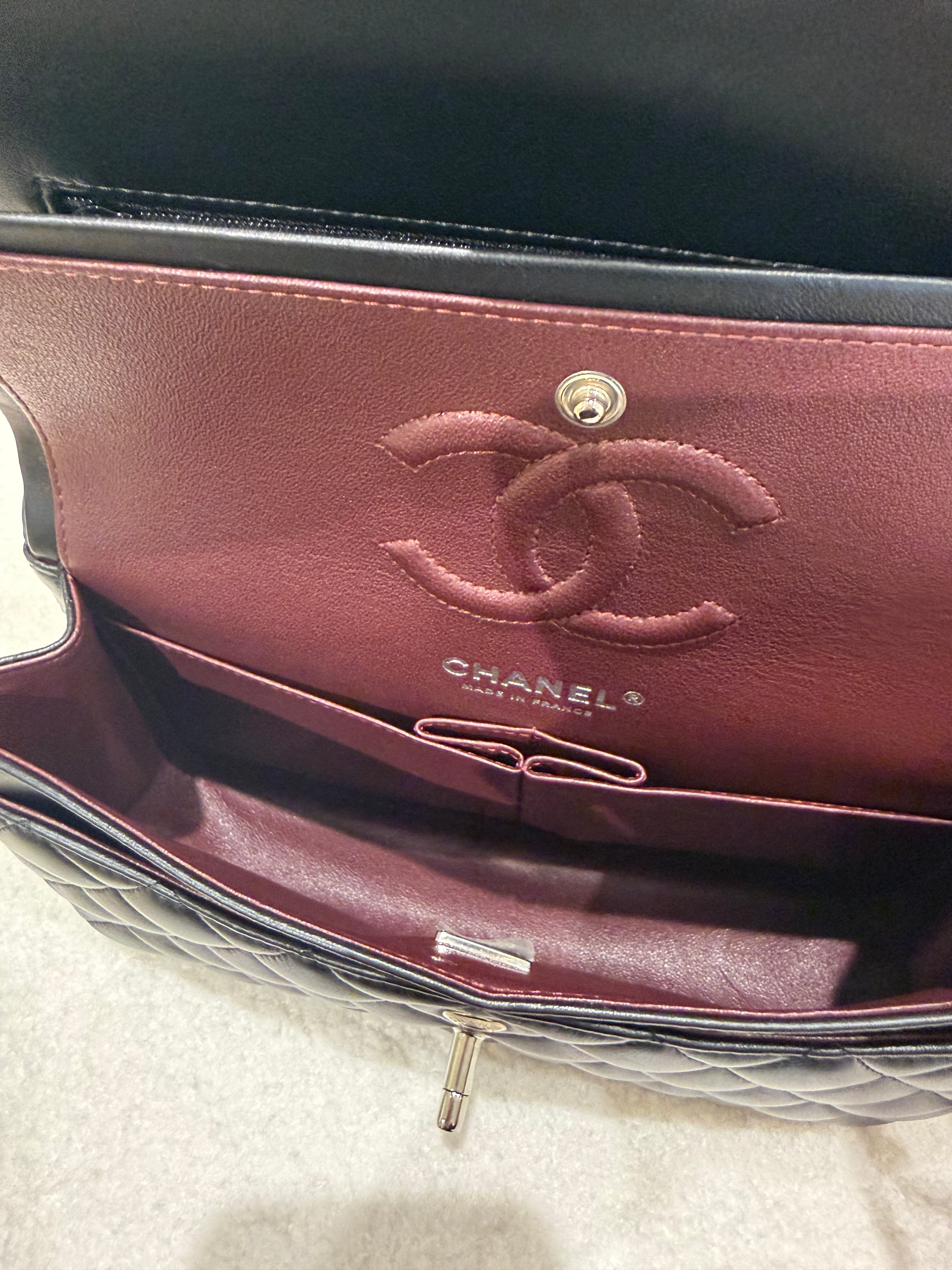 Chanel Classic Flap Small | Lambskin | Microchipped | Box & Dust Bag | Pristine