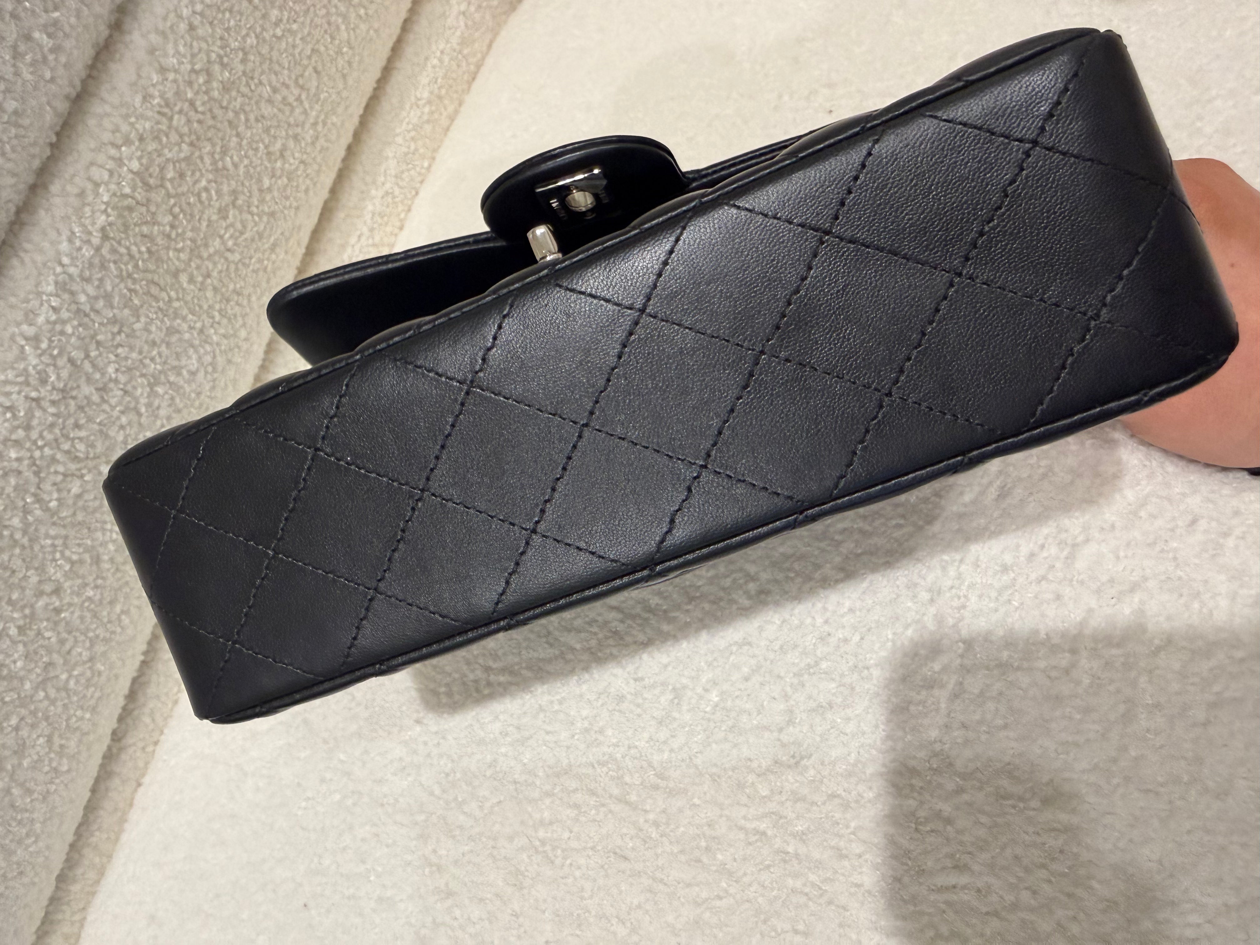 Chanel Classic Flap Small | Lambskin | Microchipped | Box & Dust Bag | Pristine