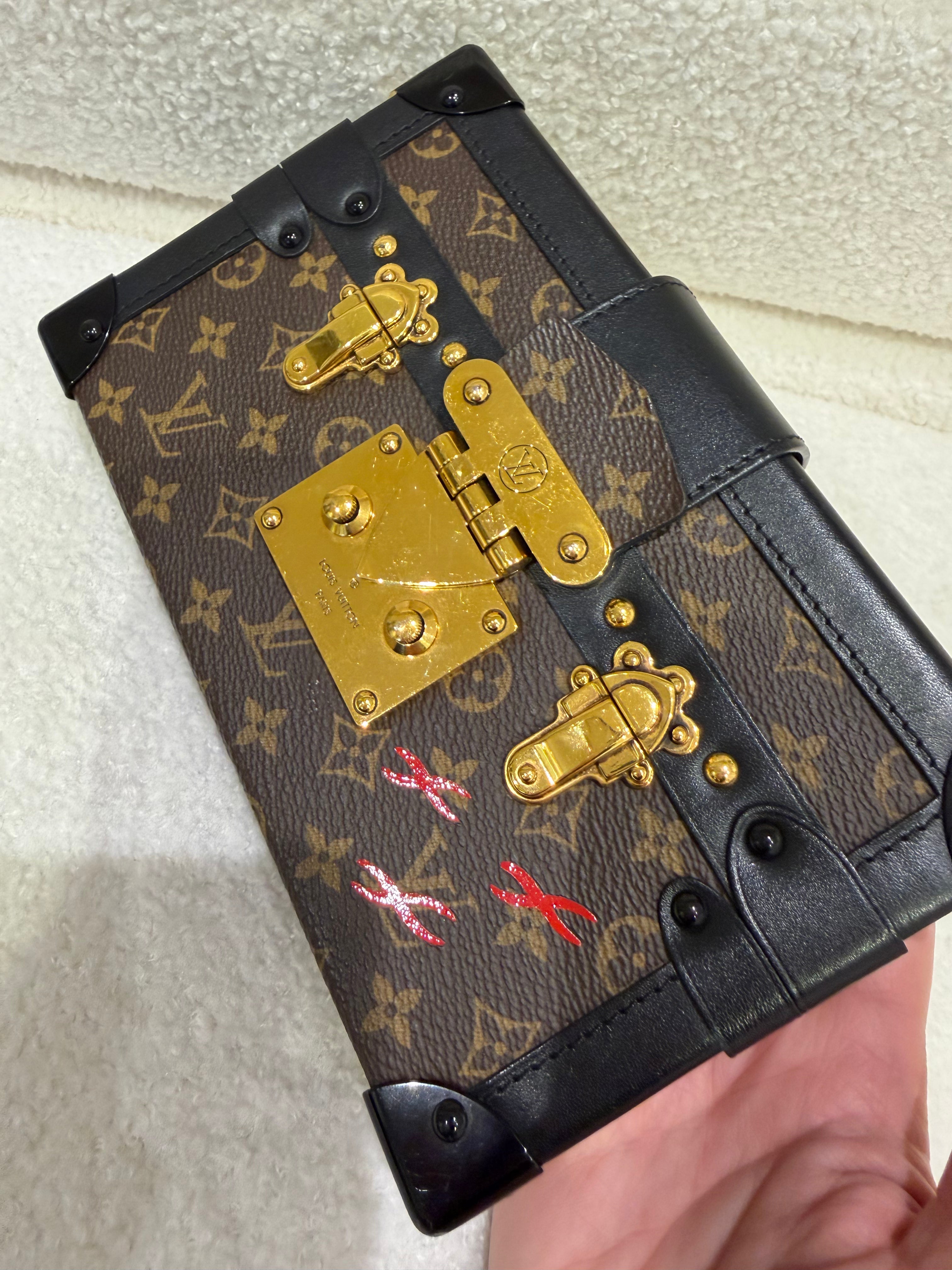 Louis Vuitton Petite Malle Monogram Canvas Bag