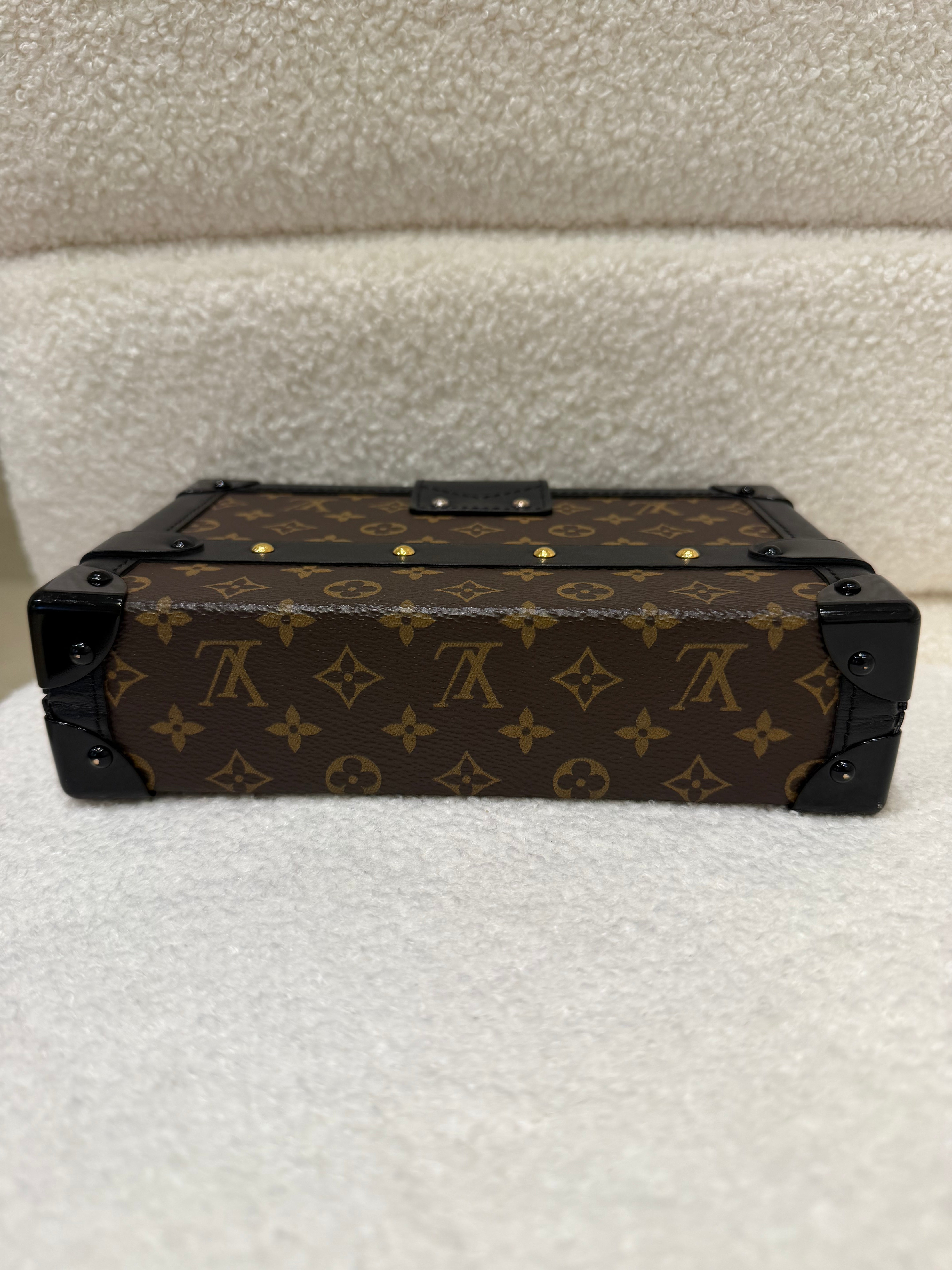 Louis Vuitton Petite Malle Monogram Canvas Bag