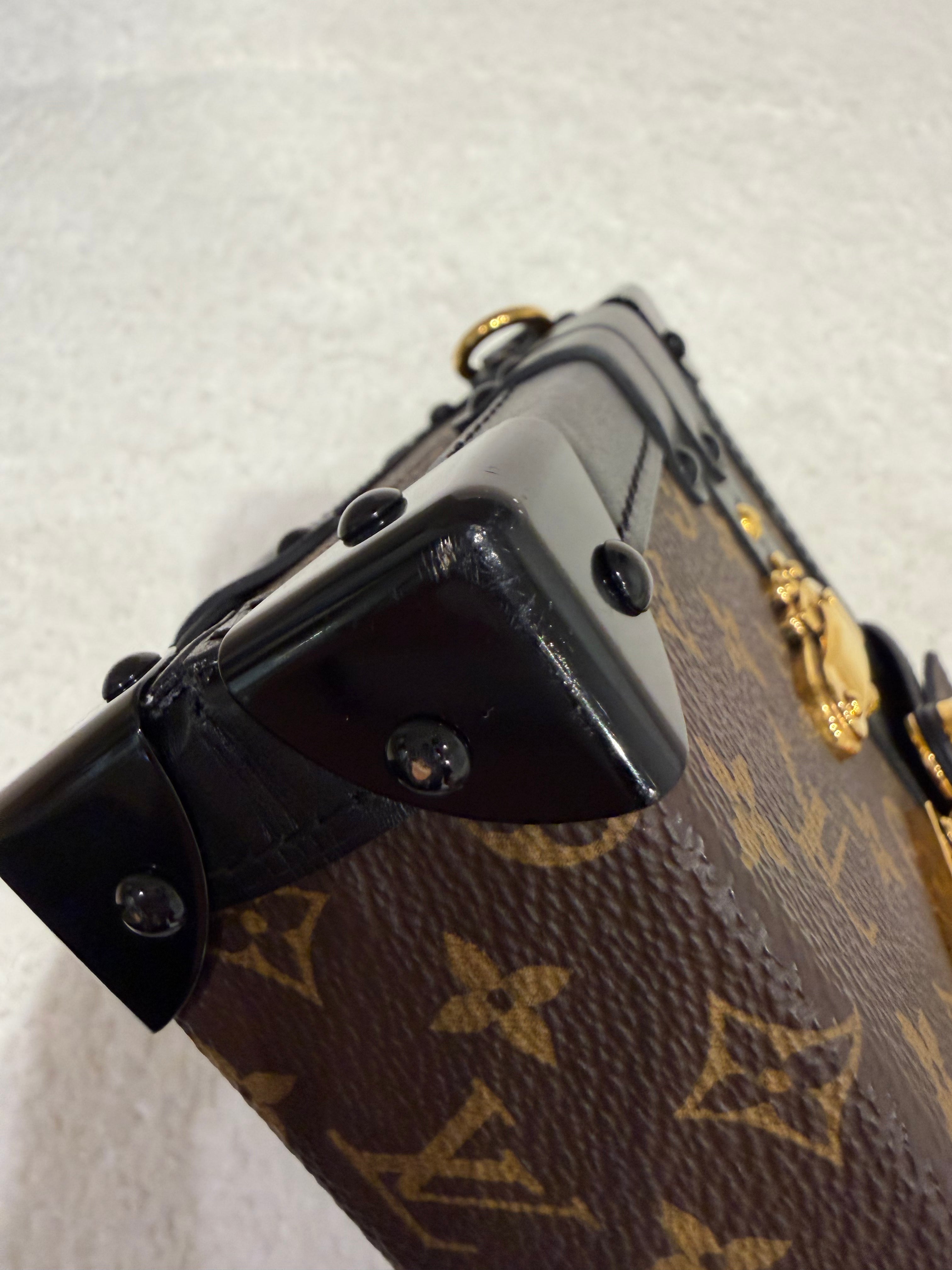 Louis Vuitton Petite Malle Monogram Canvas Bag