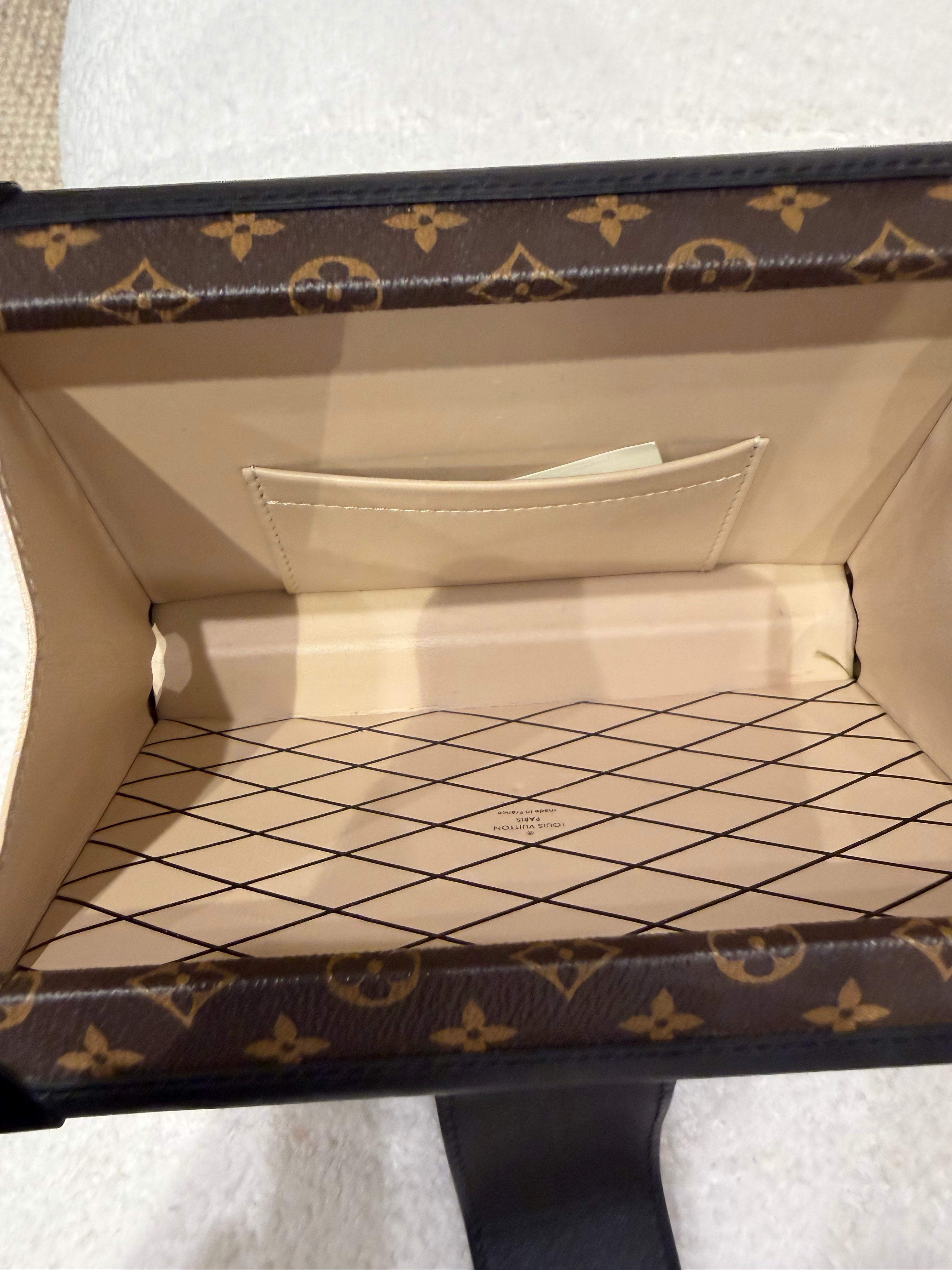 Louis Vuitton Petite Malle Monogram Canvas Bag