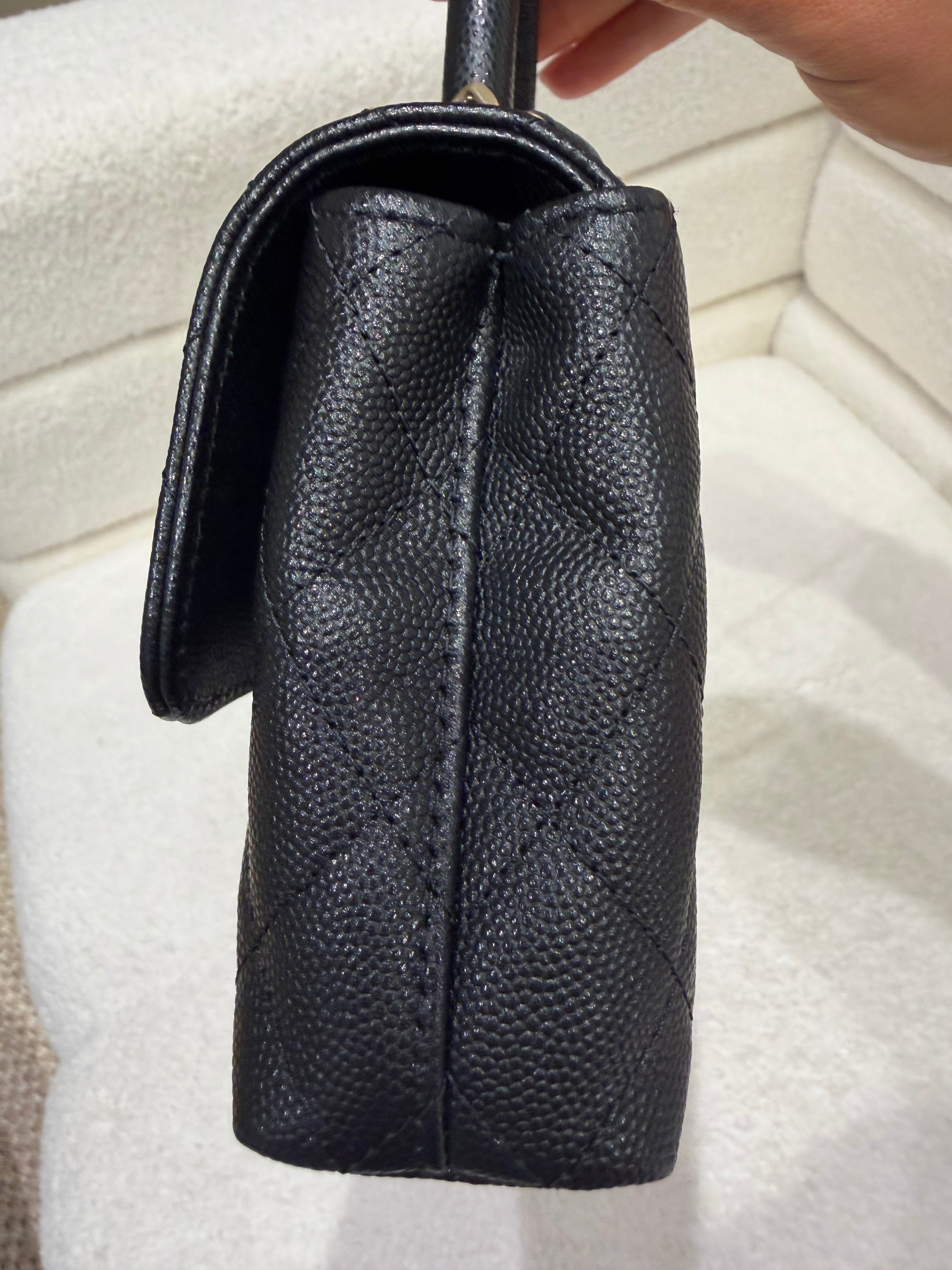 Chanel Coco Handle | Nano | Black Caviar | Gold Hardware | Pristine