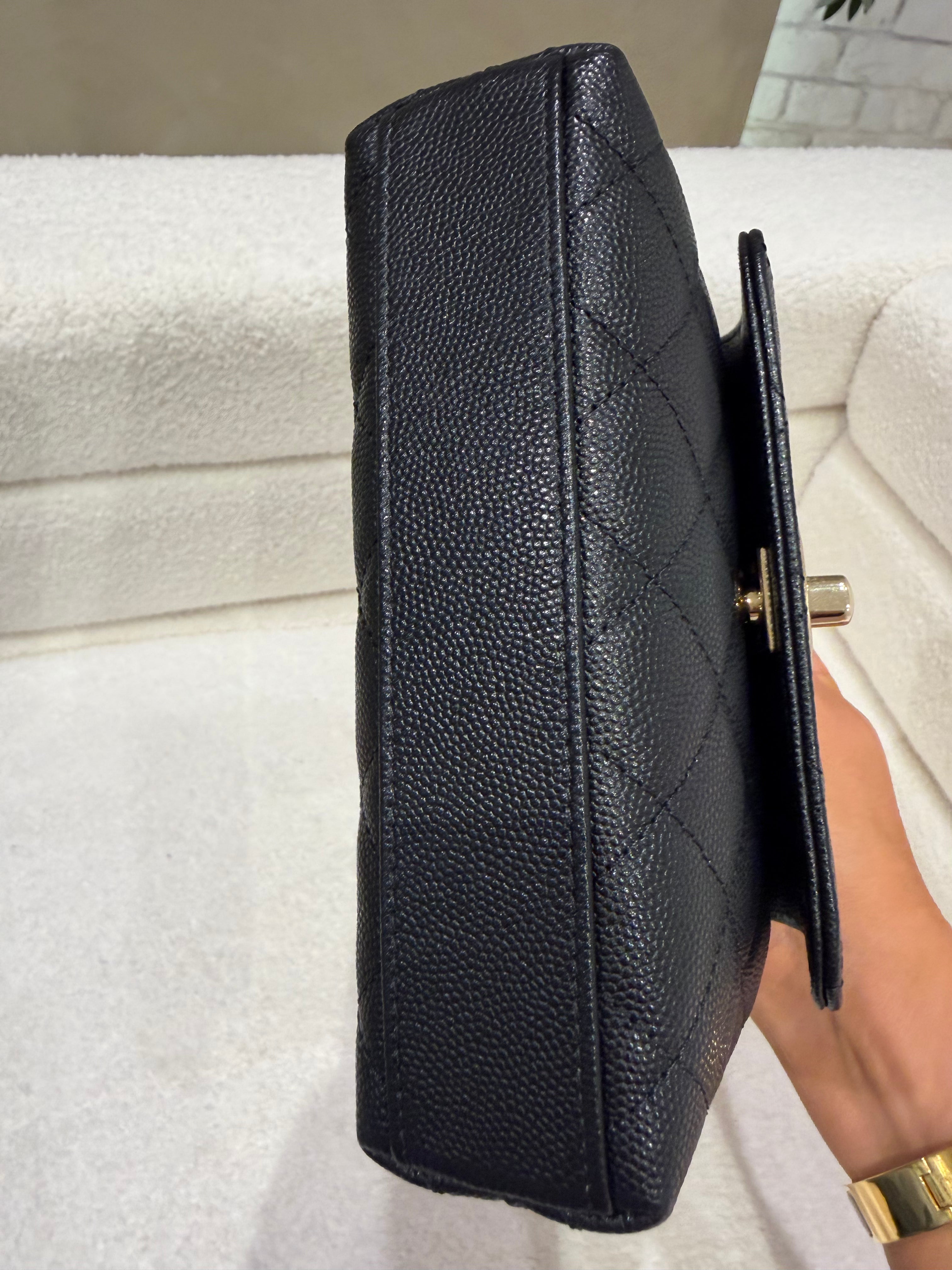 Chanel Coco Handle | Nano | Black Caviar | Gold Hardware | Pristine