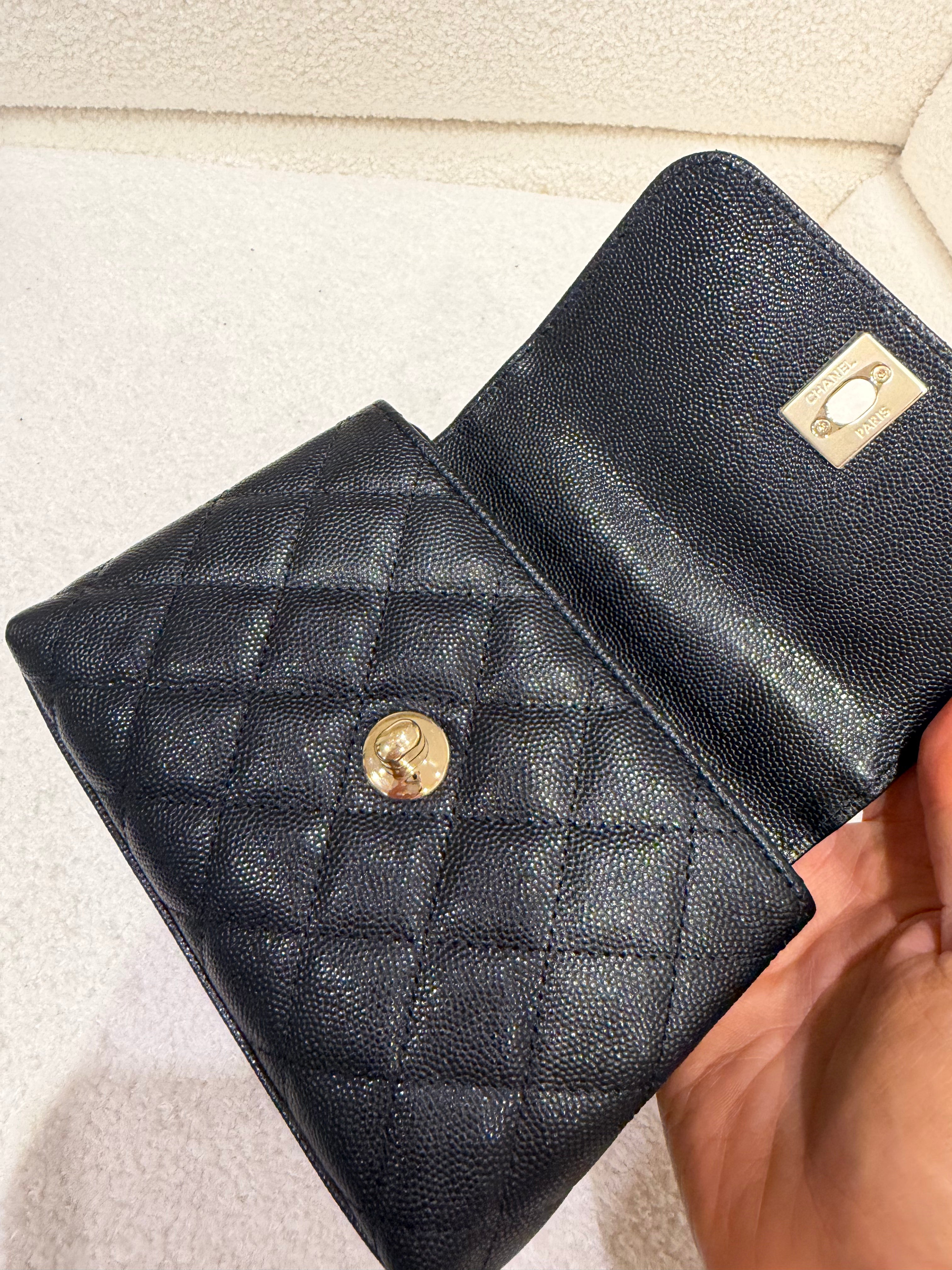 Chanel Coco Handle | Nano | Black Caviar | Gold Hardware | Pristine