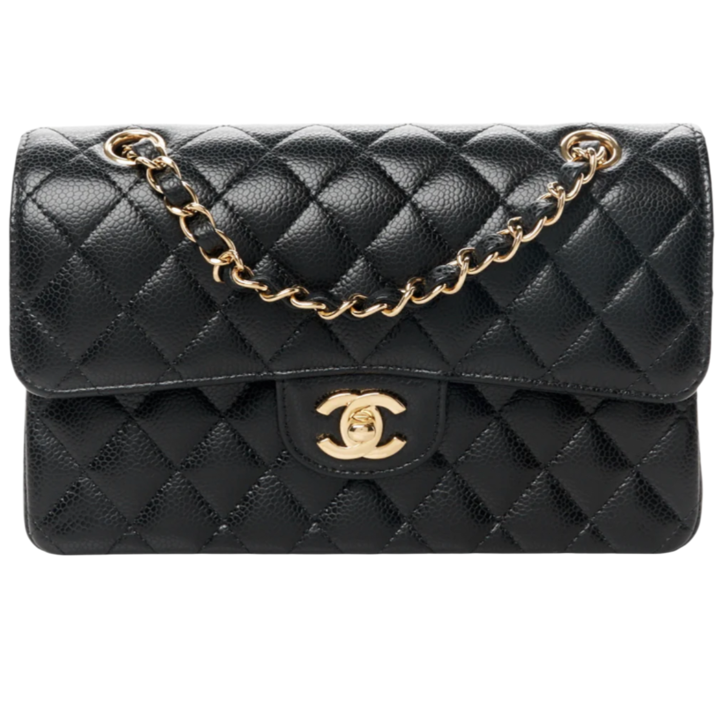 Chanel Classic Double Flap Bag Small Caviar